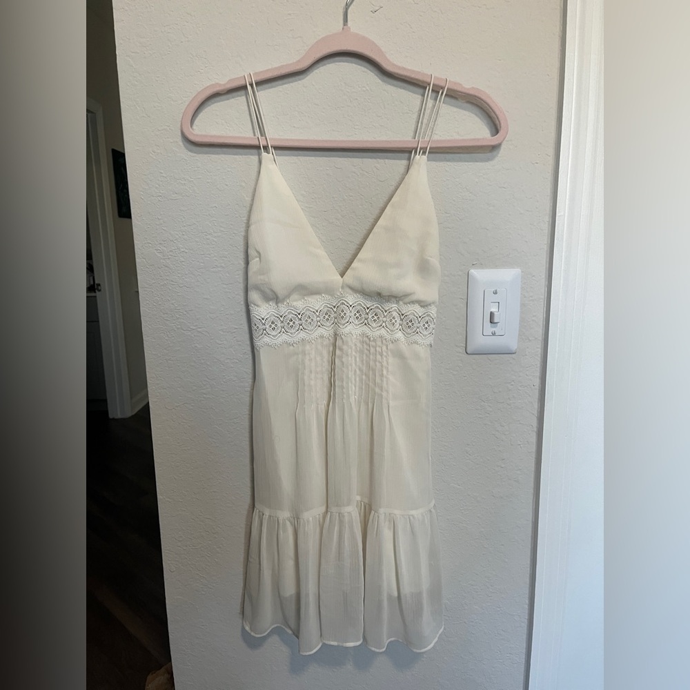 Abercrombie & Fitch Cream Dress